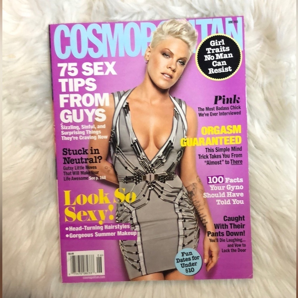 COSMOPOLITAN PINK singer song writer June 2010